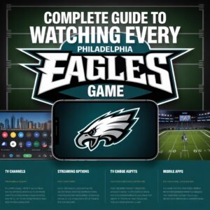 Complete Guide to Watching Every Philadelphia Eagles Game