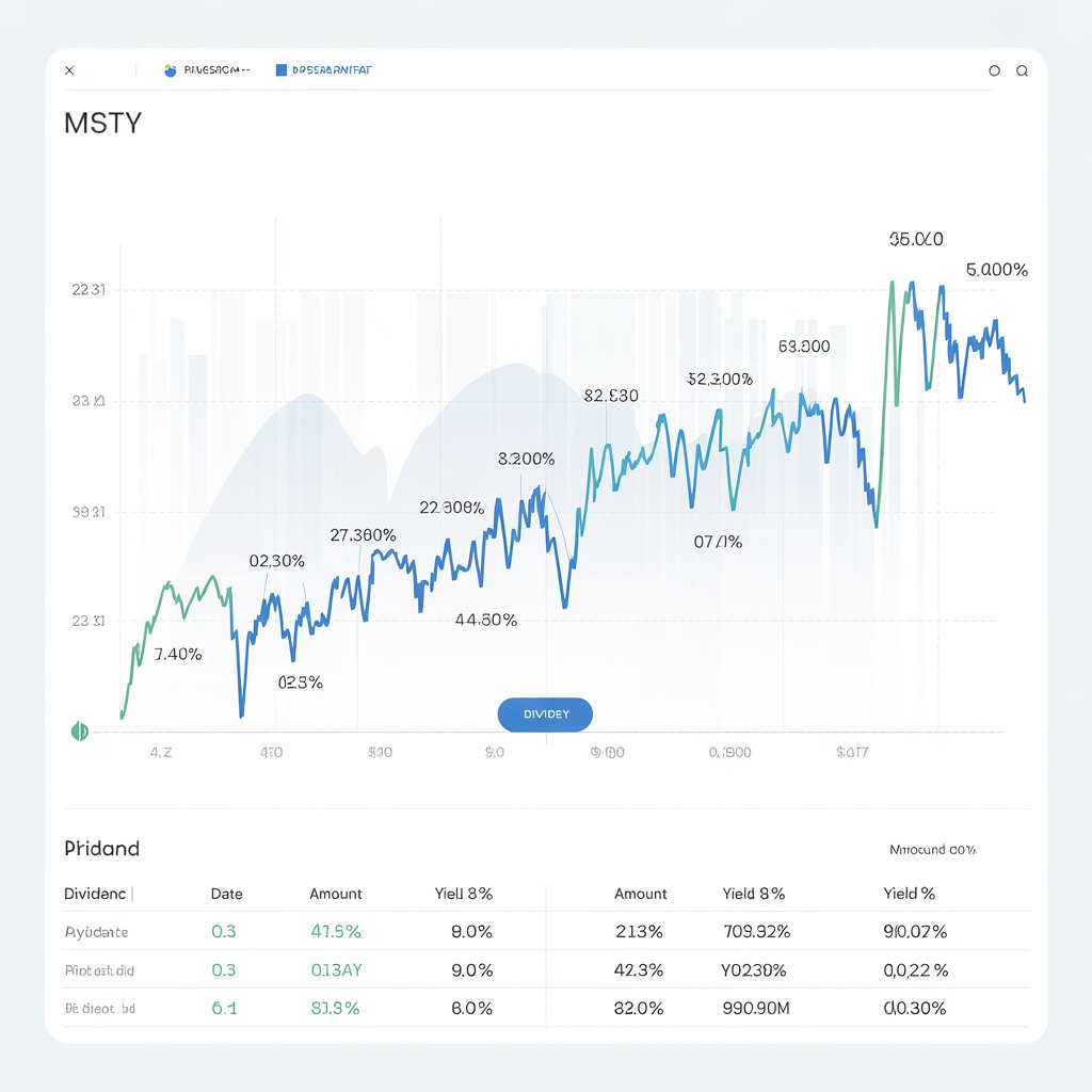 msty dividend yield