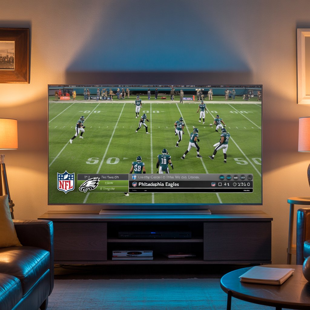 what channel is the eagles game on

